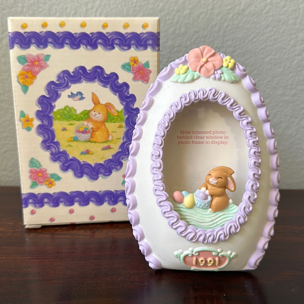 1991 Easter memories, photo frame by Avon